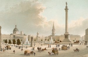 Nationalgalerie--Trafalgar Square von English School
