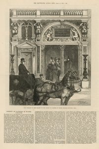 Neuer Eingang zur Galerie der Gesellschaft der Aquarellmaler von English School