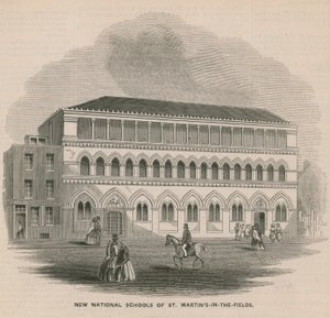 Neue nationale Schulen von St. Martin-in-the-Fields von English School