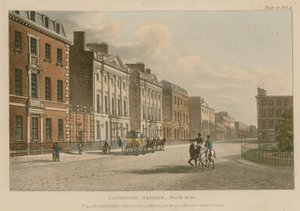 Nordseite des Cavendish Square, London von English School