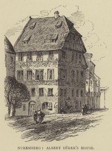 Nürnberg, Albrecht Dürers Haus von English School