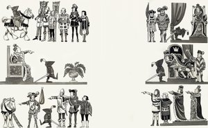 Illustration eines Kinderreims