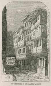 Alte Kammern in der Middle Temple Lane