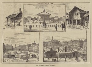 Alter Covent Garden Markt von English School