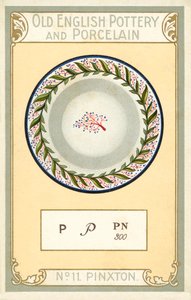 Alte englische Keramik und Porzellan: Pinxton von English School