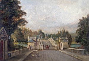 Alte Richmond-Brücke, 1779 von English School