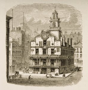 Old State House, Boston, ca. 1870, aus 