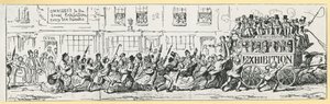 Omnibus zur Großen Ausstellung alle zehn Minuten von English School