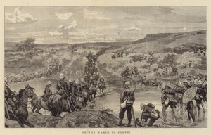 Auf dem Marsch nach Ulundi