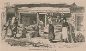 Orangenmarkt am Dukes Place, London von English School