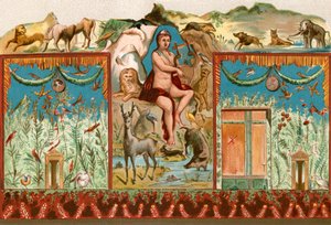 Orpheus bezaubert die Tiere