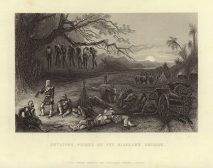 Außenposten der Highland Brigade von English School