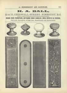 Seite aus The Architects, Surveyors and Engineers Compendium 1892 von English School
