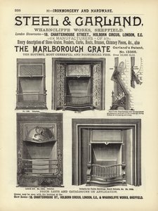 Seite aus dem Kompendium der Architekten, Vermesser und Ingenieure 1892 von English School