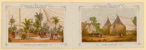 Seite aus dem Katalog von Zelten von Benjamin Edgington aus Southwark, London von English School
