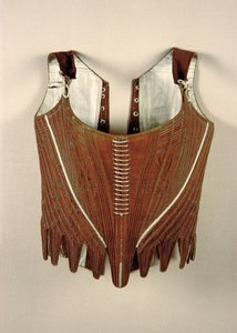 Paar Korsetts, ca. 1775 von English School
