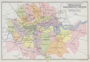 Parlamentarische Vertretung, Metropolitane Parlamentsbezirke
