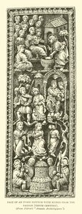 Teil eines Elfenbein-Diptychons mit Szenen aus der Passion, zehntes Jahrhundert
