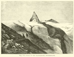 Gipfel des Matterhorns, Schweiz von English School