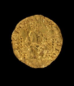 Penny von König Heinrich III, 1257-58 (Gold) von English School