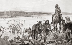 Phrygier überqueren den Bosporus von Europa nach Asien, aus Hutchinson