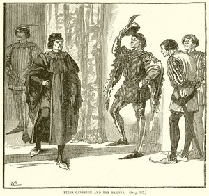 Piers Gaveston und die Barone von English School