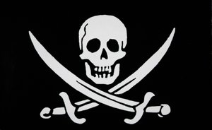 Piratenflagge von 