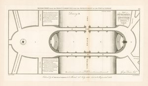 Plan für die London Bridge, die Schiffe durchlassen kann