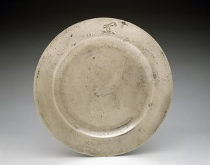 Teller, um 1750