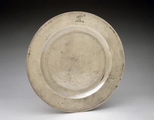 Teller, um 1750