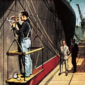Plimsoll-Marke oder Ladeleine