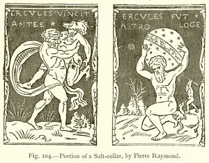 Teil eines Salzfasses, von Pierre Raymond von English School