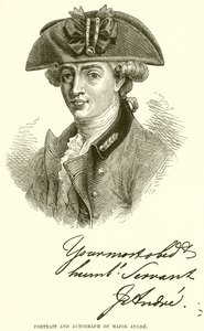 Porträt und Autogramm von Major Andre von English School