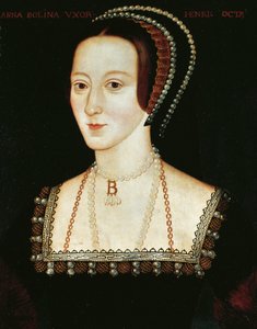 Porträt von Anne Boleyn, ca. 1533-36 von English School