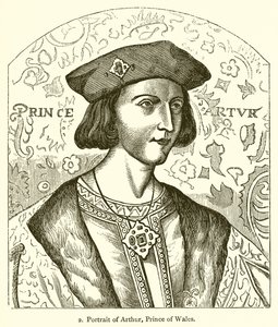Porträt von Arthur, Prinz von Wales von English School