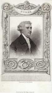 Porträt von Edmund Burke von English School