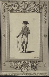 Porträt von George Augustus Frederick, Prinz von Wales