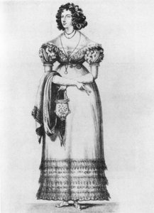 Porträt von Harriette Wilson (1789-1846)