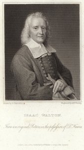 Porträt von Izaak Walton von English School