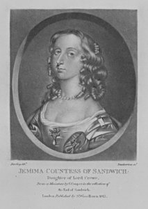 Porträt von Jemima, Gräfin von Sandwich, aus 