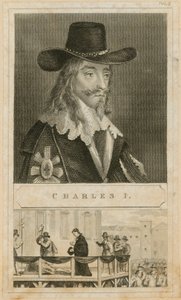 Porträt von König Karl I. von English School