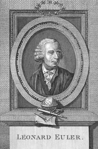 Porträt von Leonard Euler (1707-83) von English School