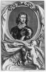 Porträt von Generalleutnant John Lambert (1619-83) graviert von Jacobus Houbraken (1698-1780)