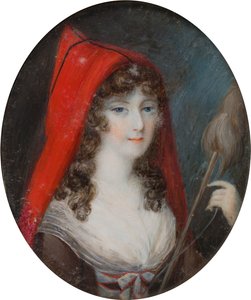 Porträt von Lucy Byng, 1. Countess of Bradford von English School