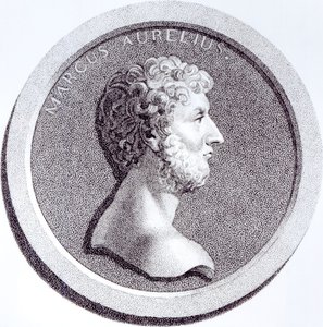 Porträt von Marcus Aurelius, aus 