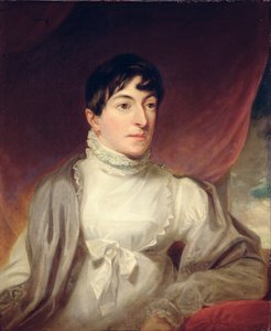 Porträt von Mary Oliver Gascoigne, ca. 1815 von English School