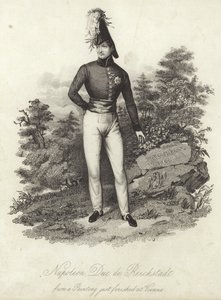 Porträt von Napoleon II von English School