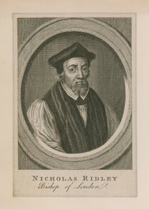 Porträt von Nicholas Ridley von English School