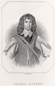 Porträt von Prinz Rupert von English School