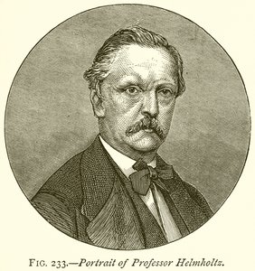 Porträt von Professor Helmholtz von English School